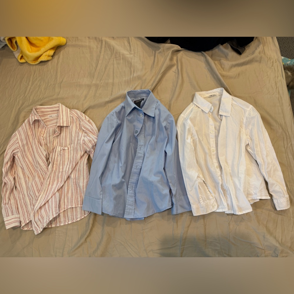 Boys button up shirts